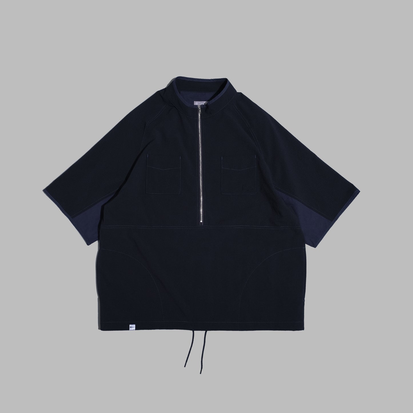Pullover Halfzip / Sorona® Agile - Navy - BEV C multi label store