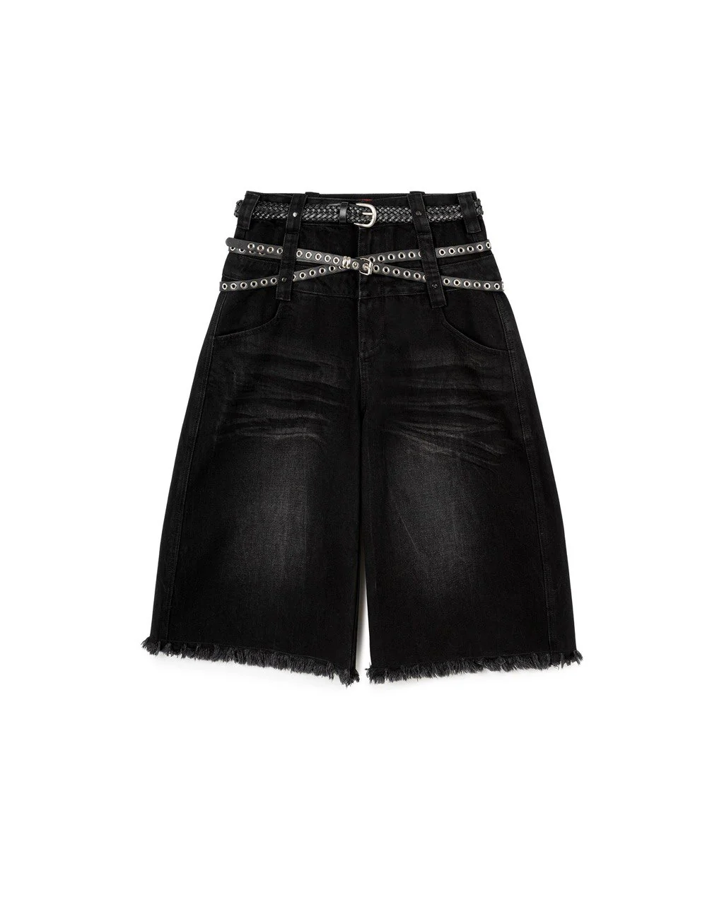 N E O VOL.2_CH.2 BELTED JORTS - BEV C multi label store