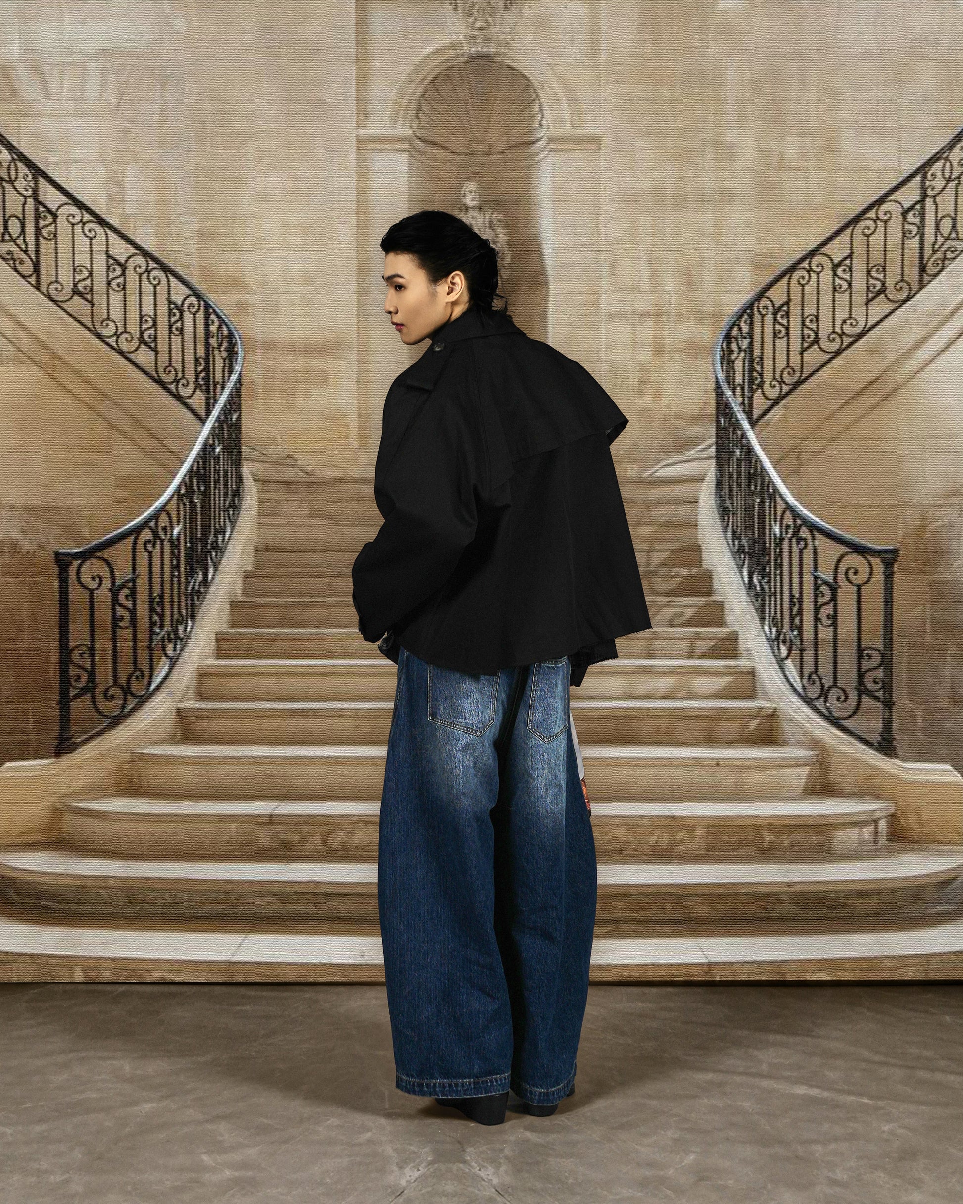 N E O VOL.2_CH.2 BALLOON PANTS - BLUE - BEV C multi label store