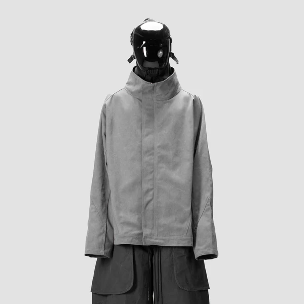 BAT PANEL PARKA - GREY - BEV C multi label store