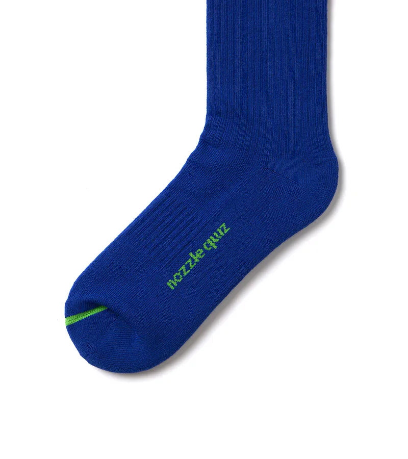 Blue - Essential Mid Socks - BEV C multi label store