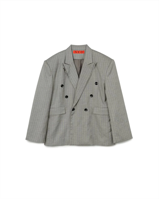 N E O VOL.2_CH.2 OMERTÀ BLAZER - GREY - BEV C multi label store