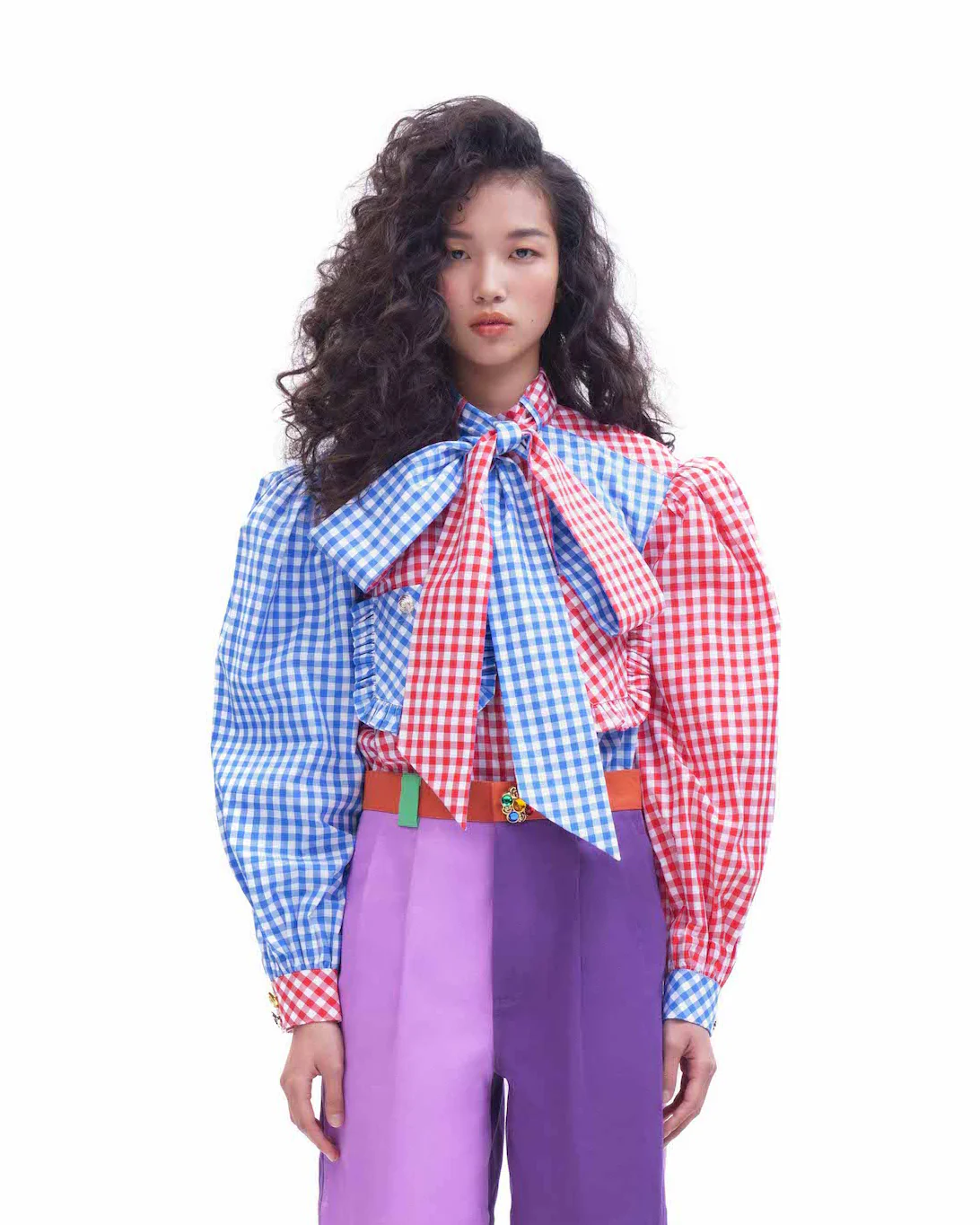 Marmalade Shirt (Blue Red Gingham) - BEV C multi label store