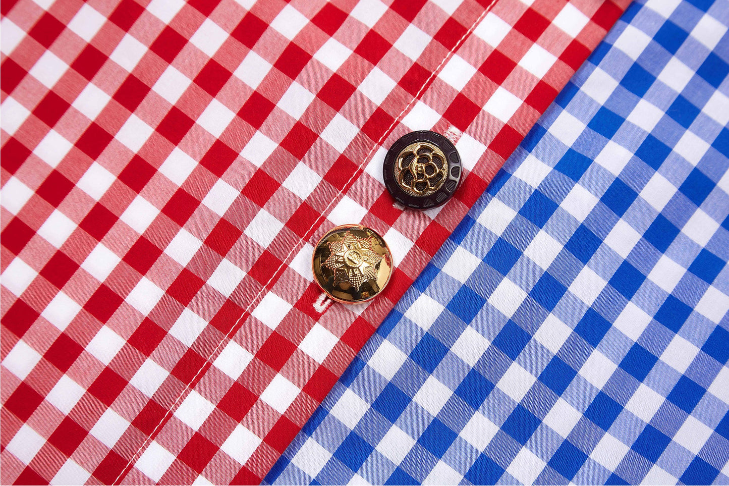 Marmalade Shirt (Blue Red Gingham) - BEV C multi label store