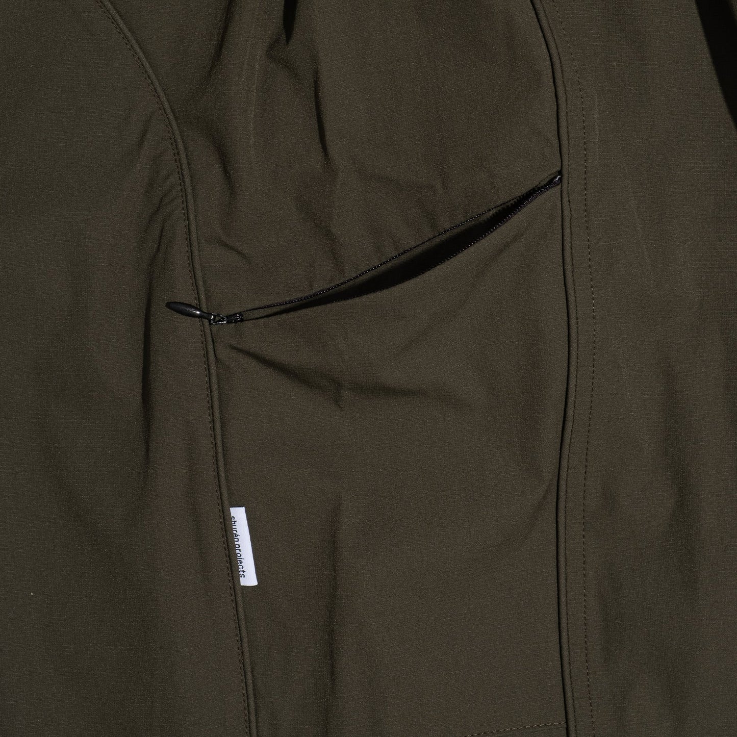 Panel Pants / Nylon – Green