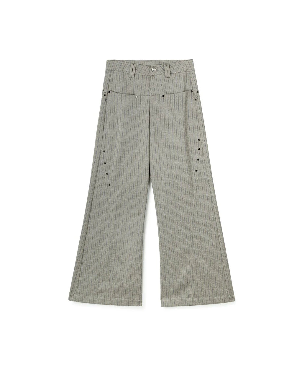N E O VOL.2_CH.2 PINSTRIPE TROUSERS - LIGHT GREY - BEV C multi label store