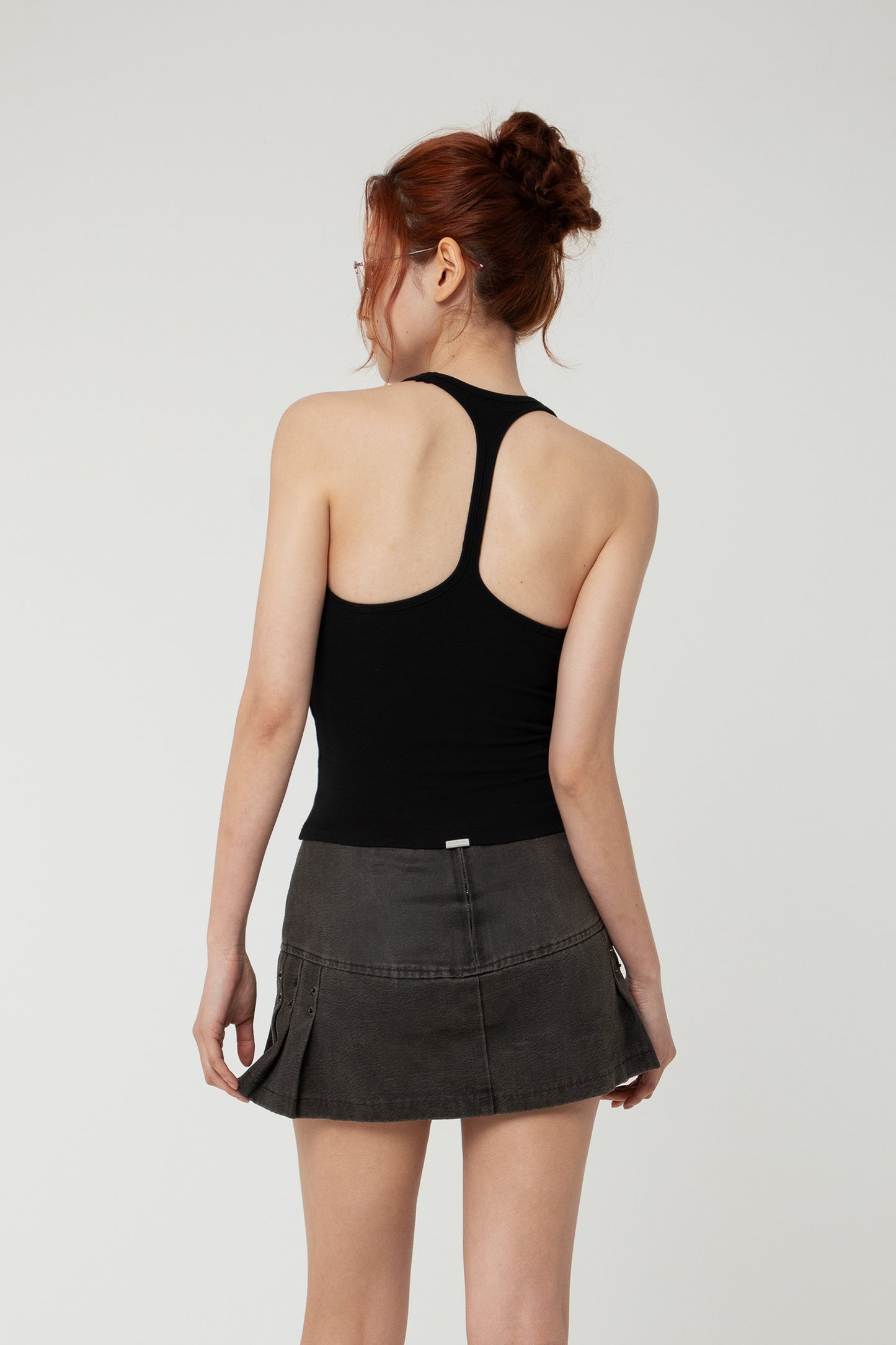 Racer Tank Black - BEV C multi label store