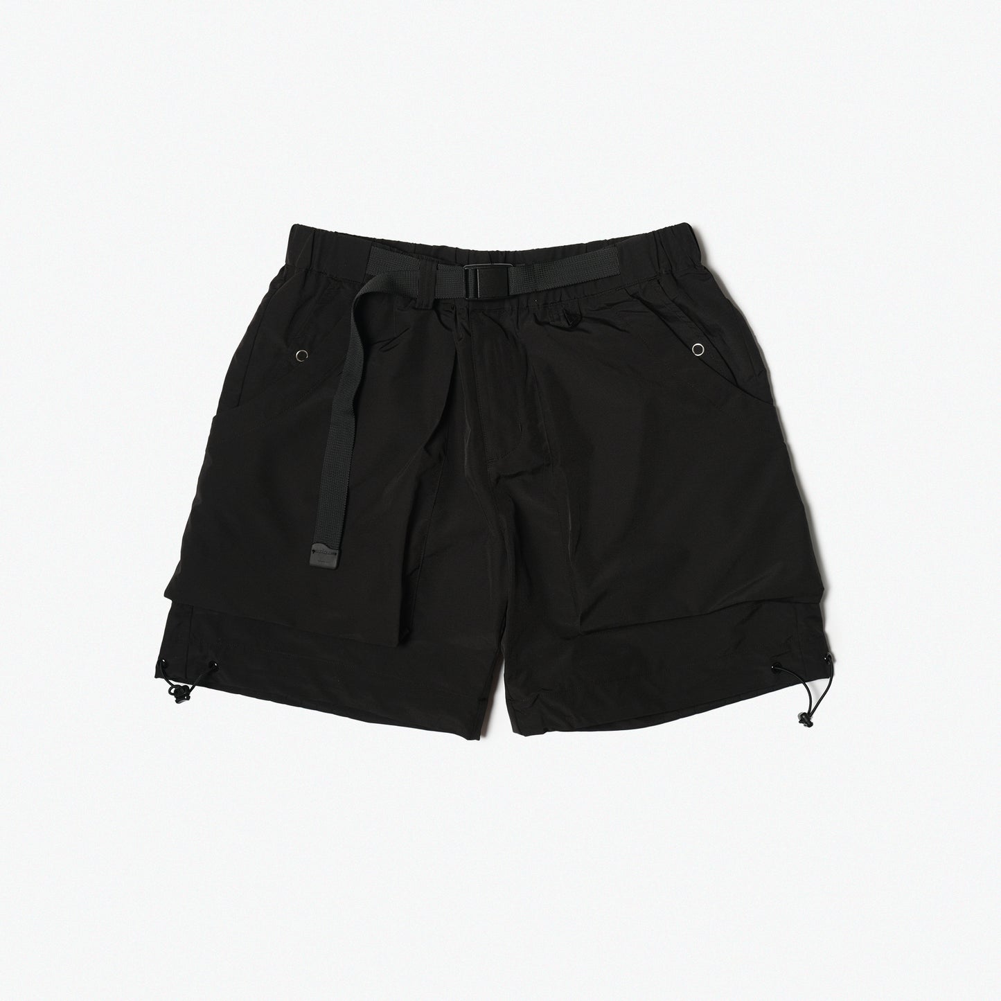 Shorts 2-tone / Poly - Black - BEV C multi label store